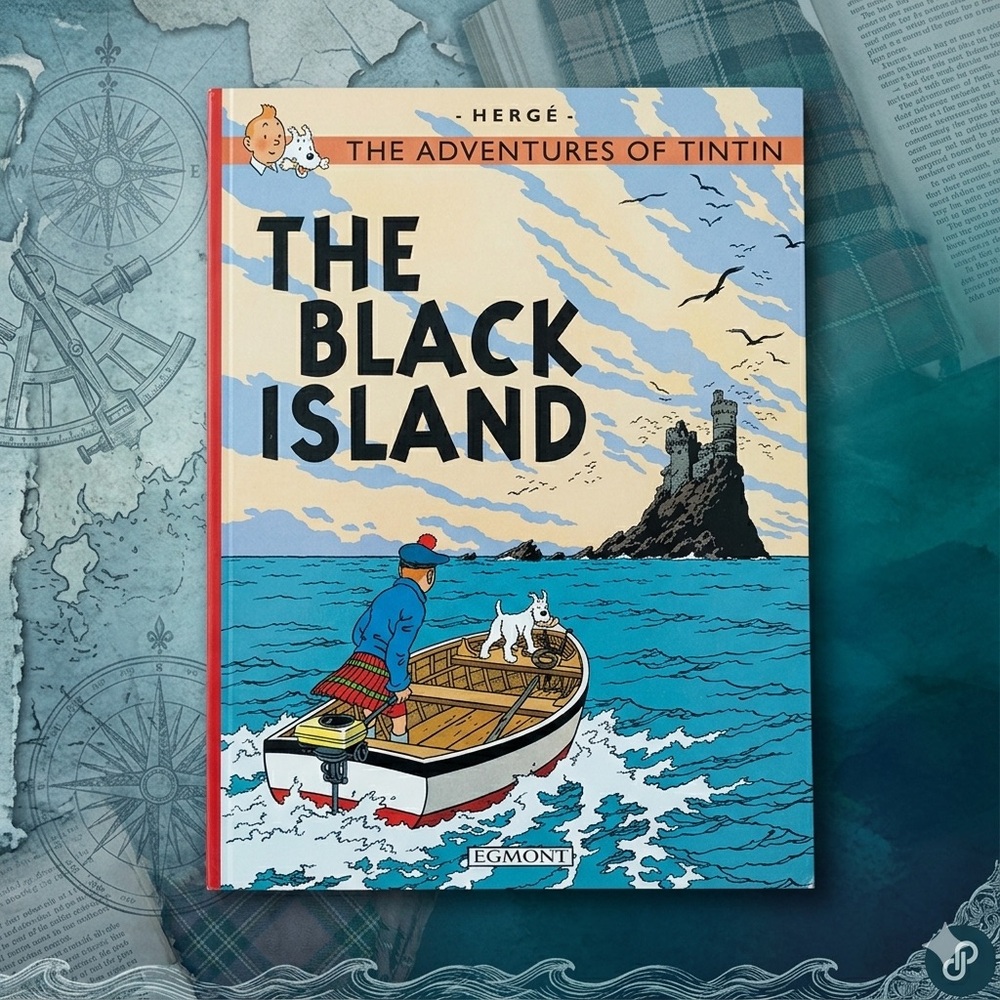 The Adventures of Tintin: The Black Island (Paperback)